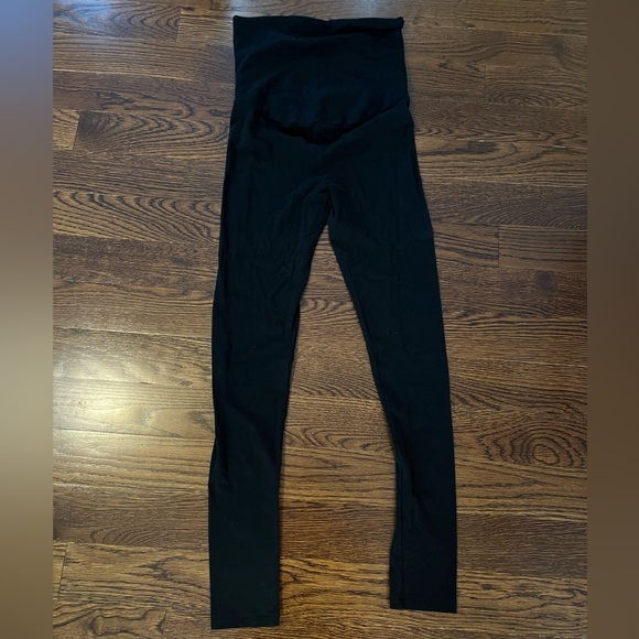 GAP Pants - Gap maternity black leggings size small in excellent condition